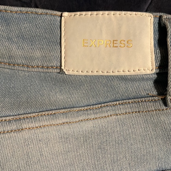 🔥Express Light Wash Skinny Mid Rise jeans - Picture 3 of 5